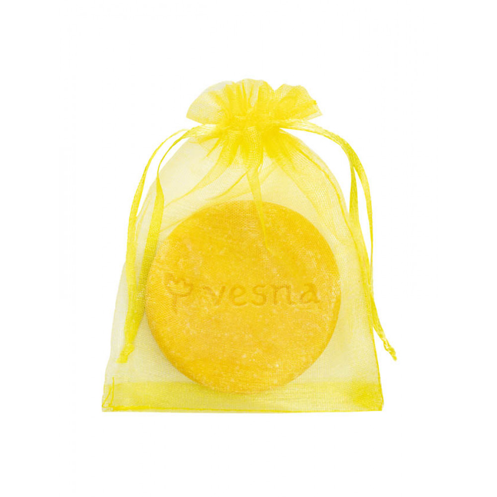 Vesna Твердий шампунь Лимон та М’ята 40г Vesna Твердий шампунь Лимон та М’ята 40г