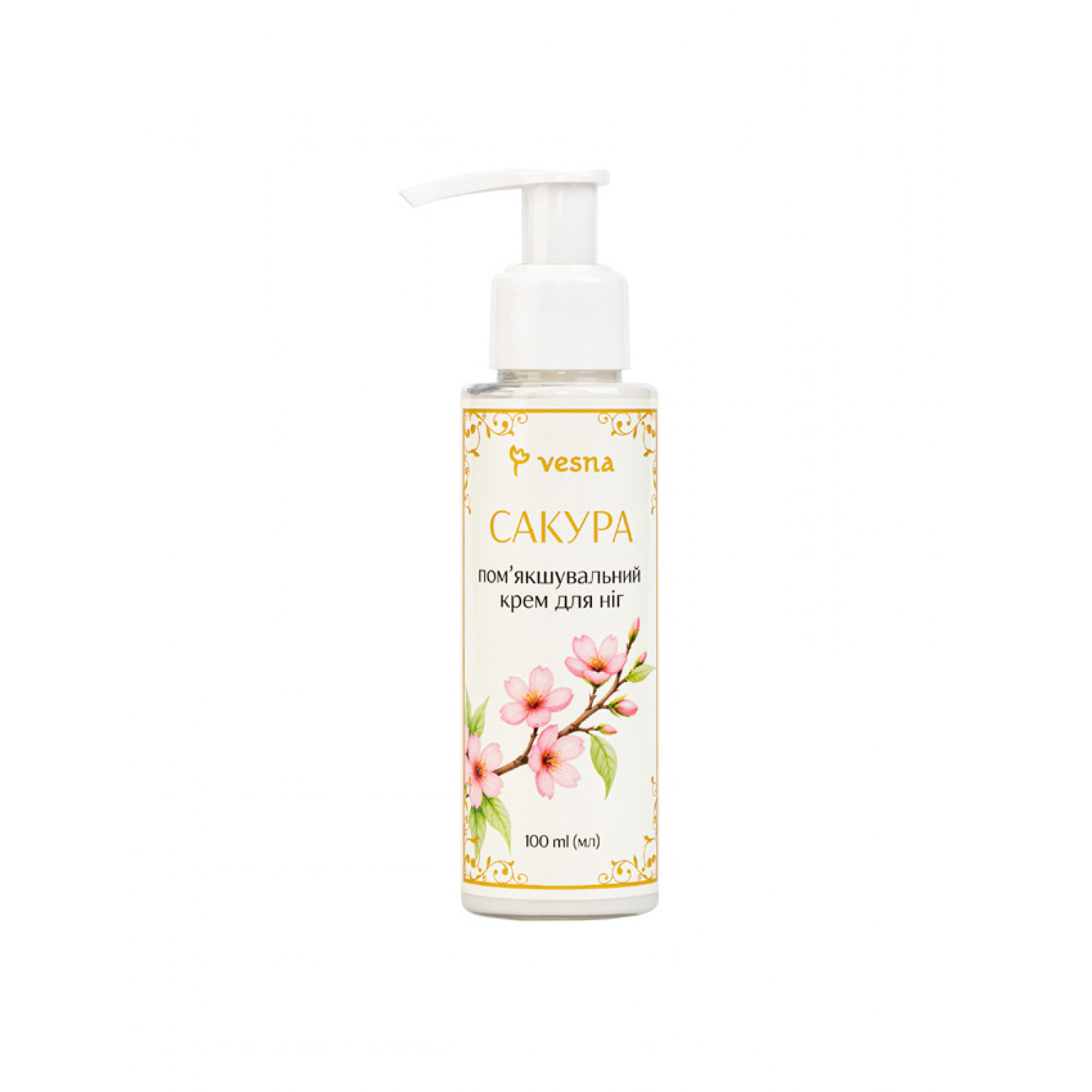 Vesna Смягчающий крем для ног Сакура, 100 ml 3335