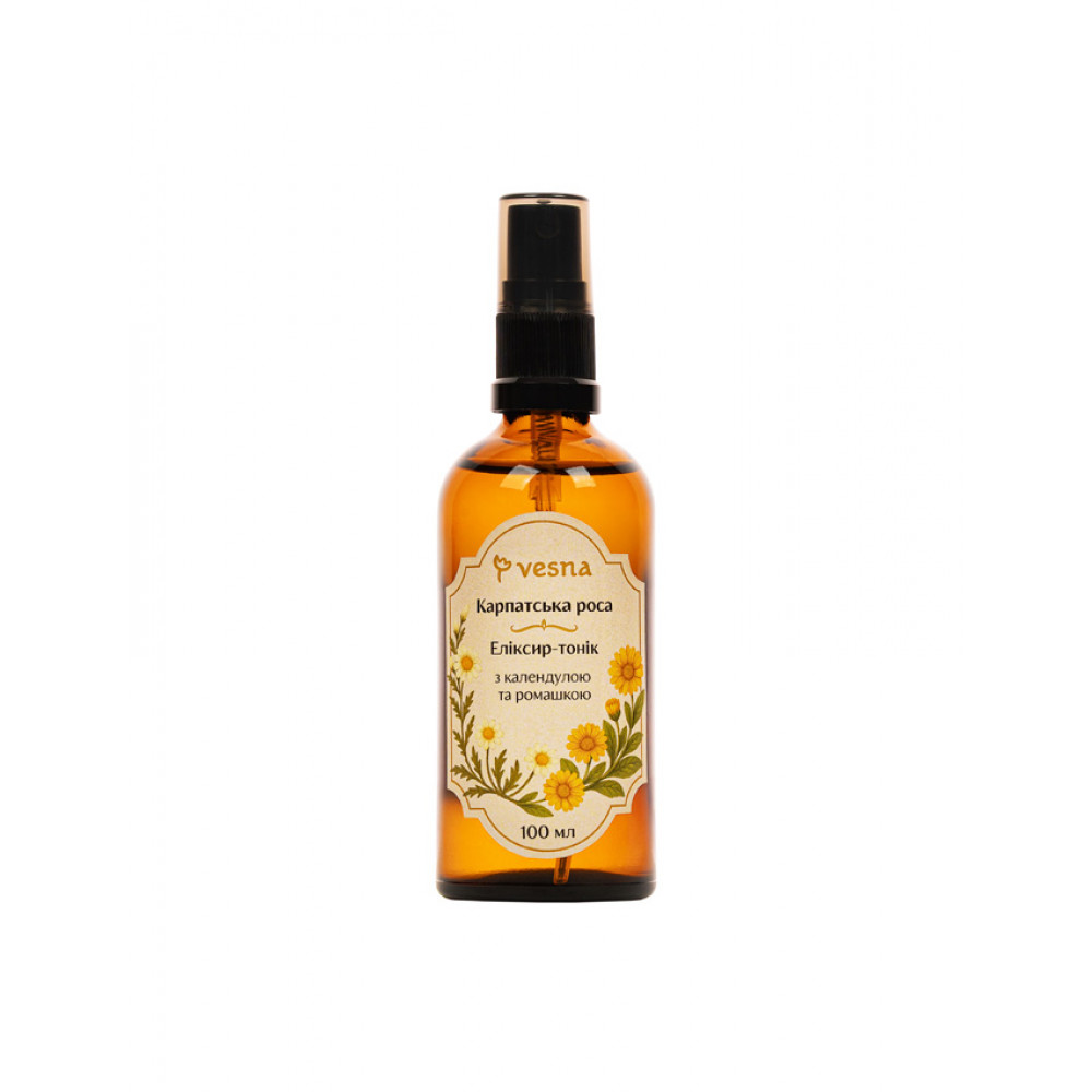 VESNA Еліксир-тонік з календулою та ромашкою, 100 ml VESNA Еліксир-тонік з календулою та ромашкою, 100 ml