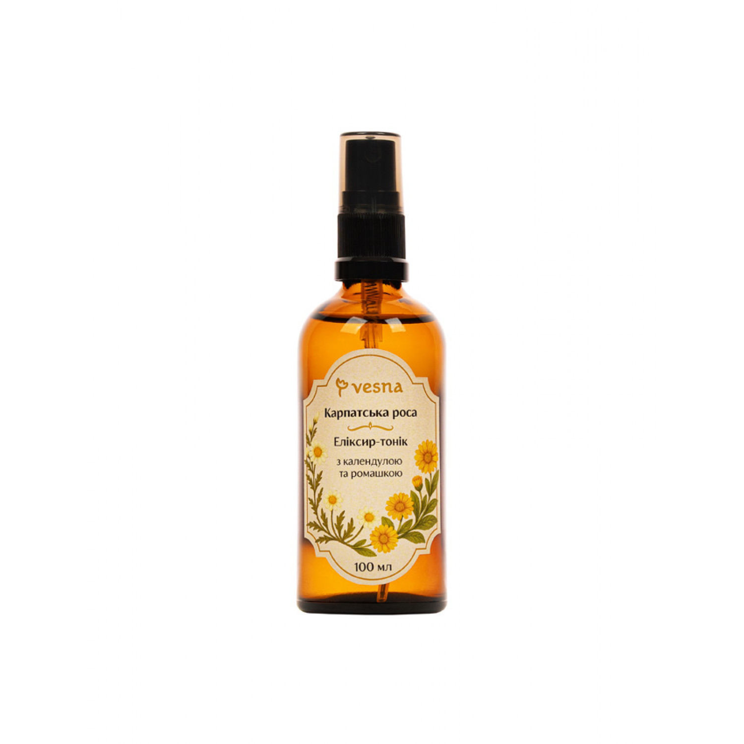 VESNA Эликсир-тоник с календулой и ромашкой, 100 ml 1229