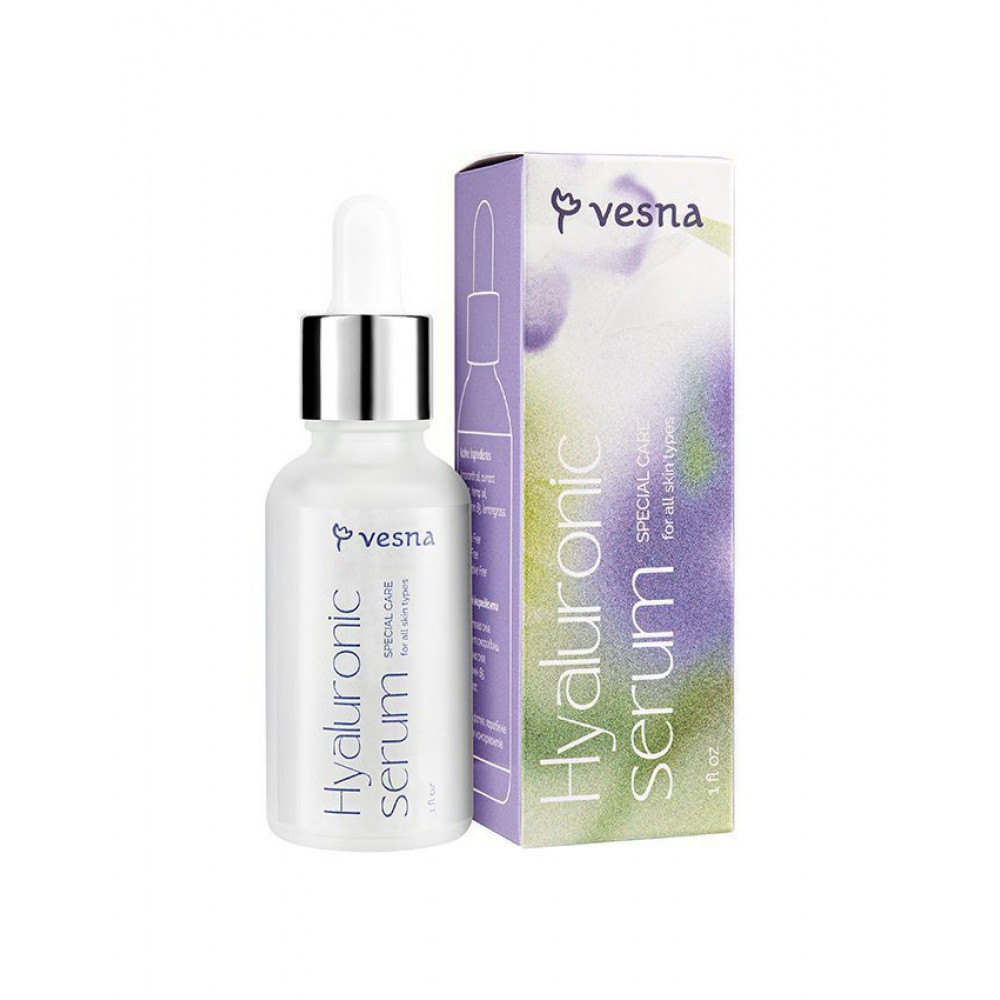 VESNA Сироватка з гіалуроновою кислотою, 30 ml VESNA Сироватка з гіалуроновою кислотою, 30 ml
