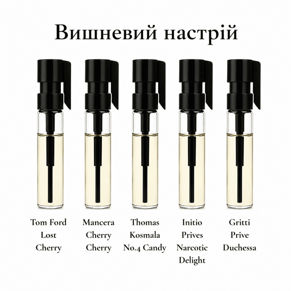 Парфумерний сет Вишневий настрій, 5*1 ml