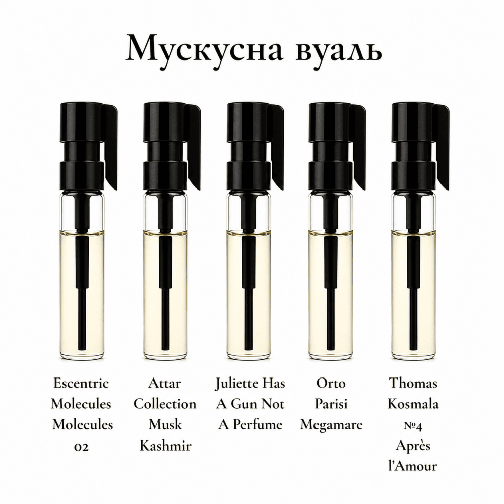 Парфумерний сет Мускусна вуаль, 5*1 ml