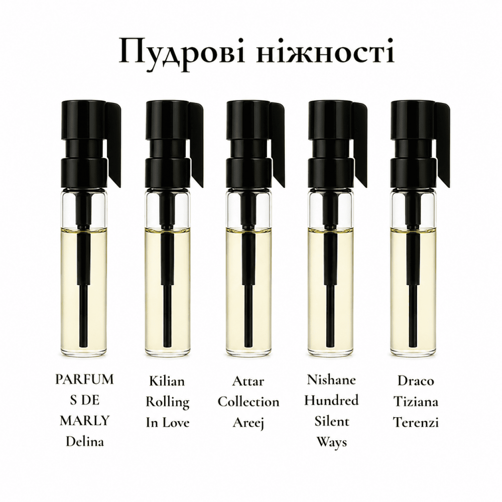 Парфумерний сет Пудрові ніжності, 5*1 ml