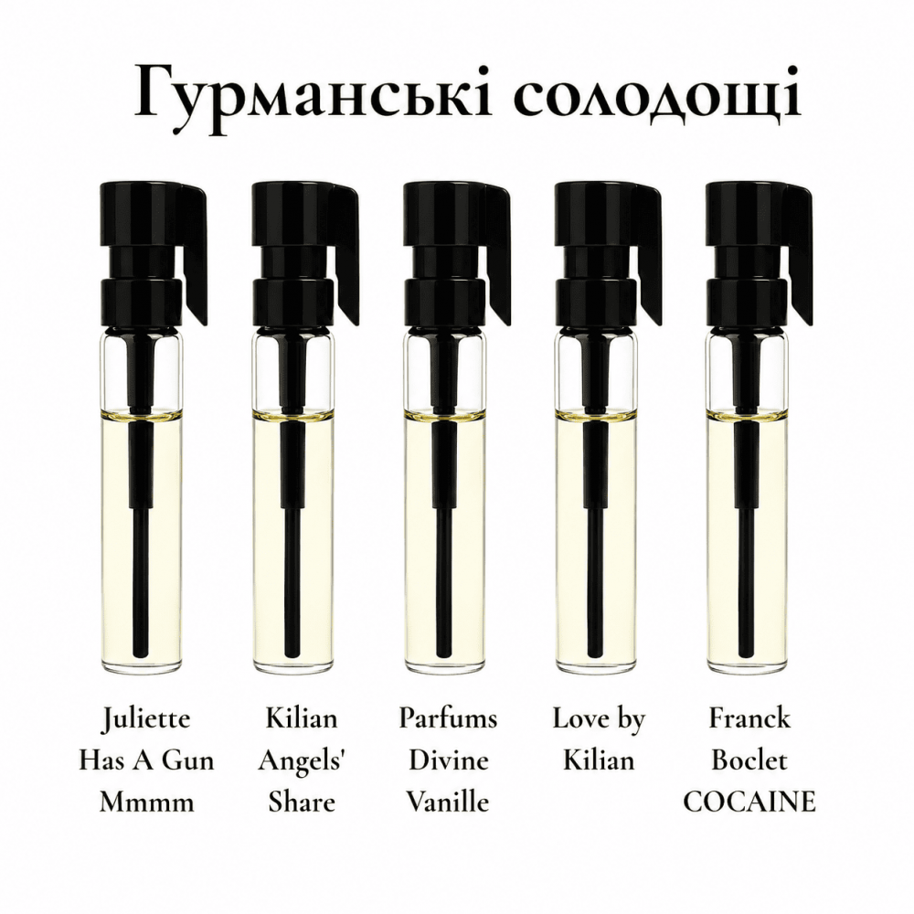 Парфумерний сет Гурманські солодощі, 5*1 ml