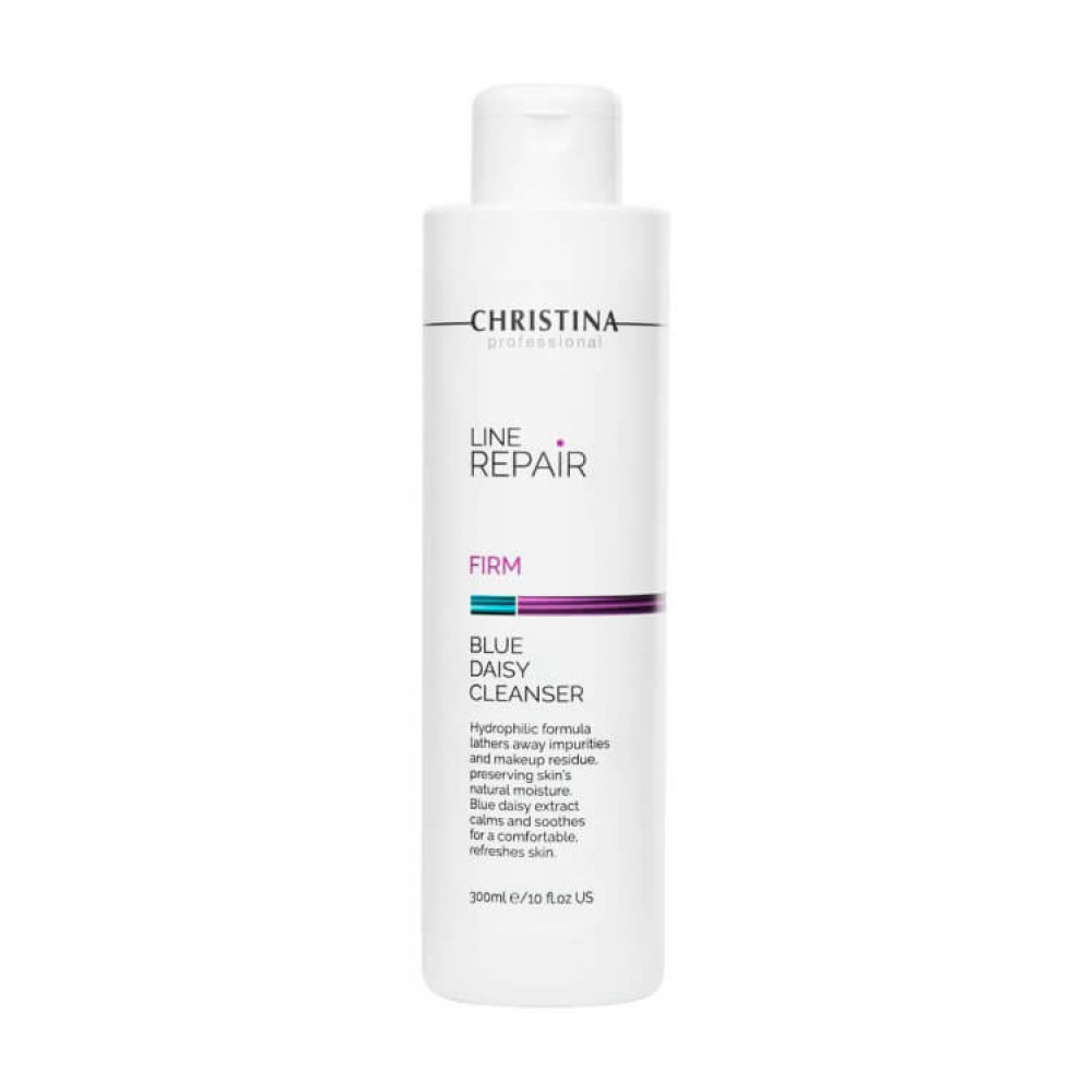 Christina Line Repair Firm Blue Daisy Cleanser - Очищувач з екстрактом блакитної маргаритки, 300 ml