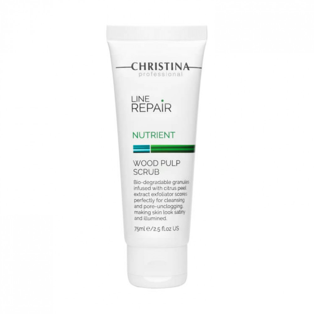 Christina Line Repair Nutrient Wood Pulp Scrub - Скраб із целюлозою деревинною, 75 ml