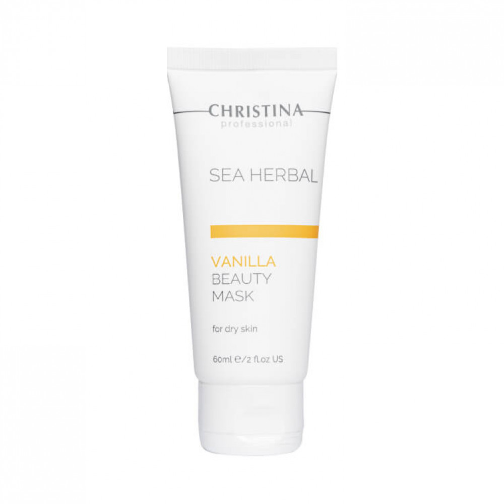 Christina Ванильная маска красоты для сухой кожи Sea Herbal Beauty Mask Vanilla, 60 ml