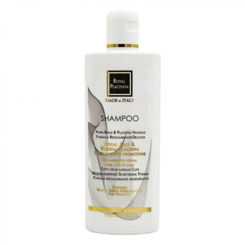 Cosmofarma Шампунь з плацентою та маточним молочком (Joniline Royal placenta hair shampoo), 250 ml