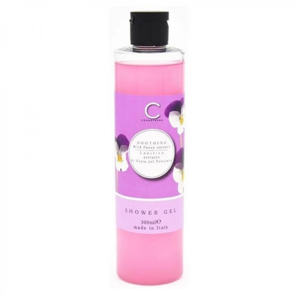 Cosmofarma Зволожуючий гель для душу (Wild Pansy Shower Gel), 300 ml