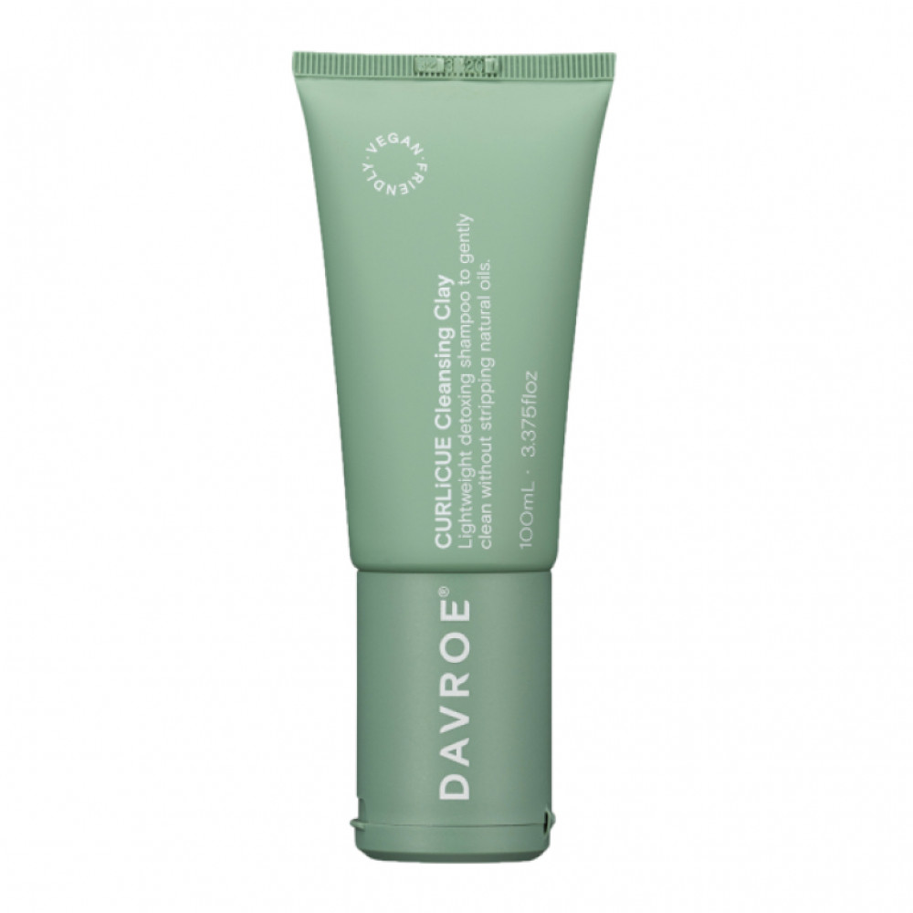 DAVROE CURLiCUE Cleansing Clay Детокс-шампунь, 100 ml