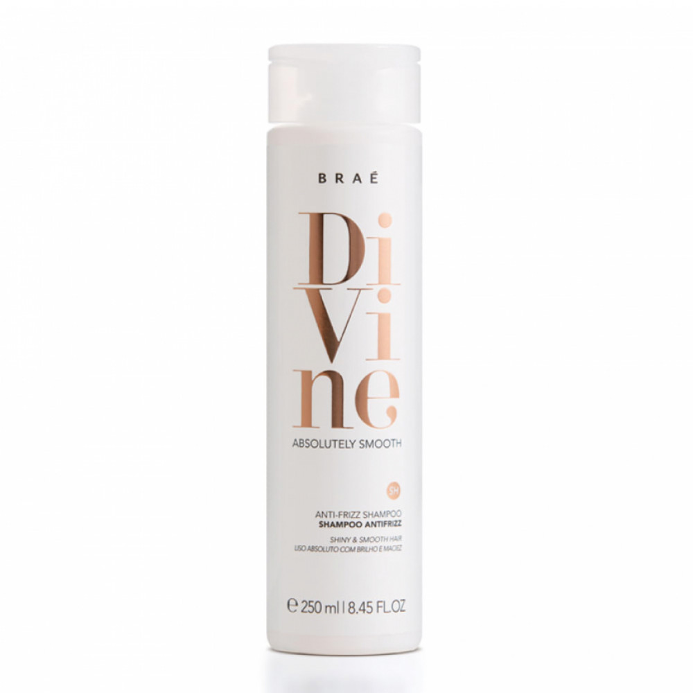 BRAÉ Divine Anti-Frizz Shampoo — Шампунь для збереження гладкості волосся, 250 мл.