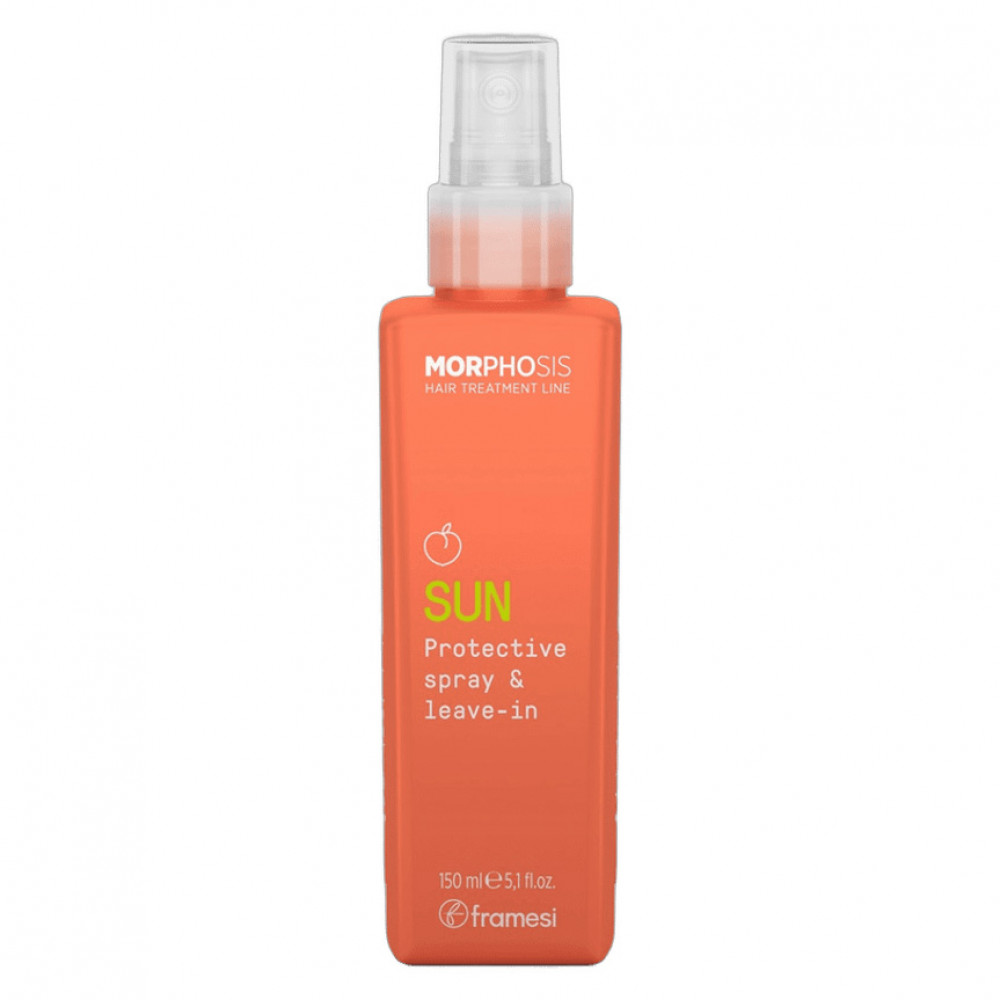 Framesi MORPHOSIS SUN PROTECTIVE SPRAY & LEAVE IN Спрей для укладання із захистом від УФ-променів, 150 ml
