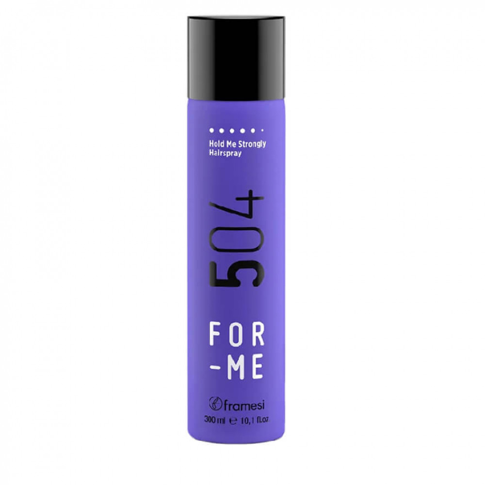 Framesi 504 Hold Me Strongly Hairspray Жидкий лак для волос, 300 ml