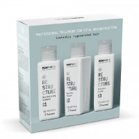 Framesi Morphosis Restructure Kit New Система для интенсивного глубокого восстановления и заполнения структуры волос, 3*100 ml