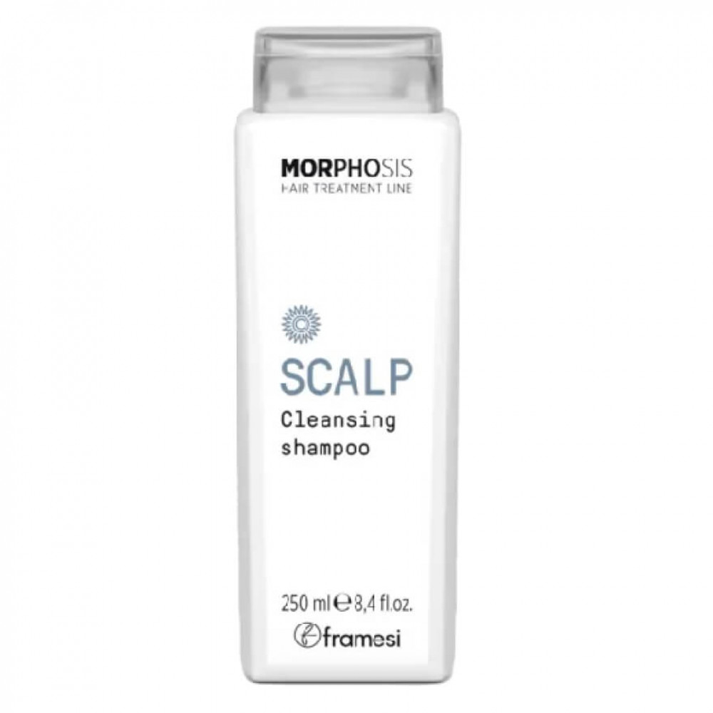 Framesi Morphosis Scalp Cleansing Shampoo Шампунь для глибокого очищення волосся та шкіри голови, 250 ml