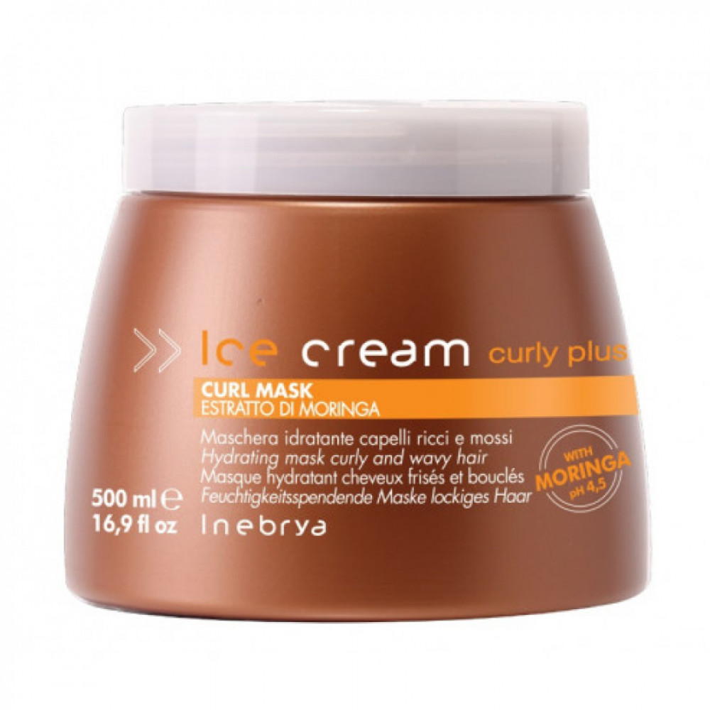 Inebrya Маска для вьющихся волос и волос с химической завивкой Inebrya Ice Сream Сurl Mask, 500 мл