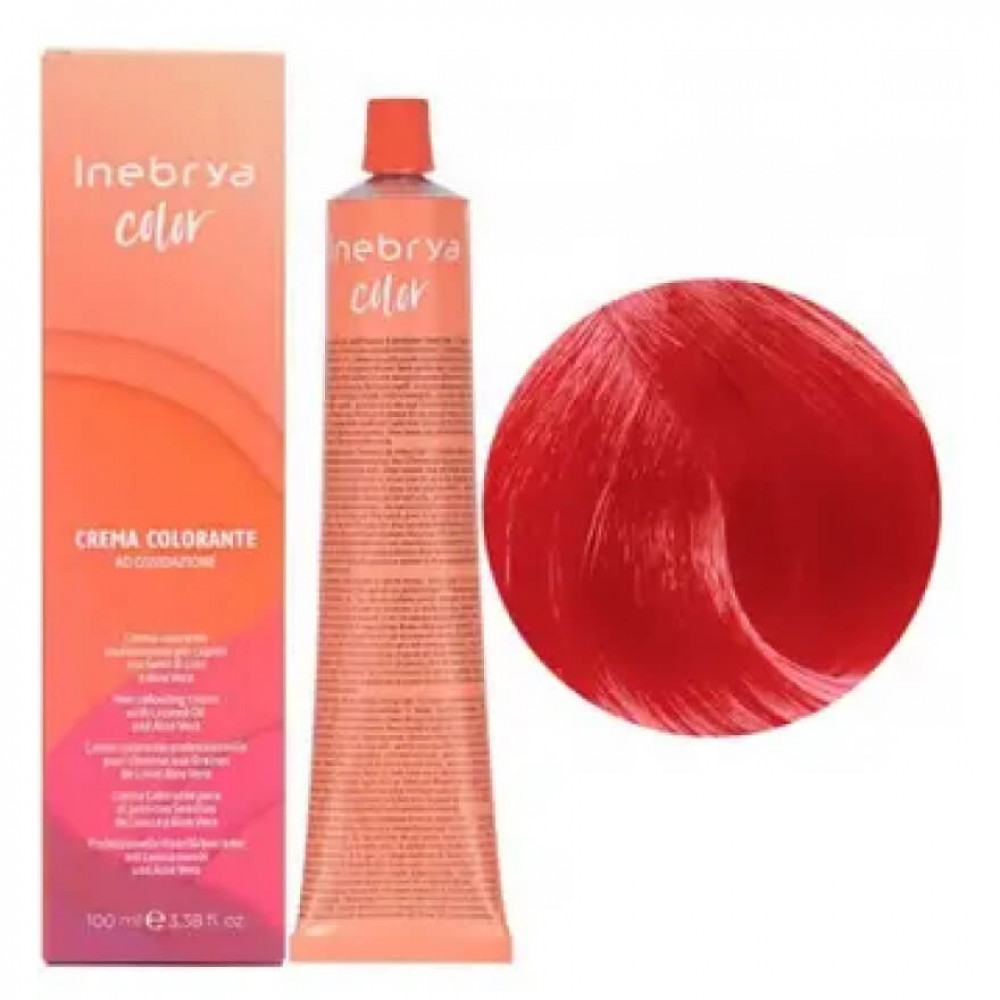 Крем-фарба для волосся Inebrya Сolor Corrector red крем-коректор червоний, 100 ml