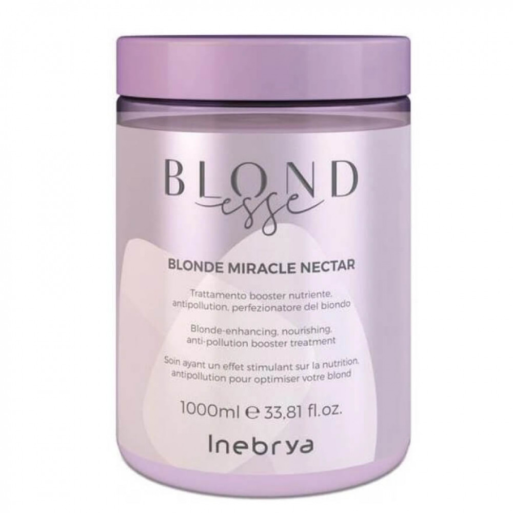 Inebrya Интенсивная питательная маска для блонда Inebrya Blonde Miracle Nectar, 1000 мл