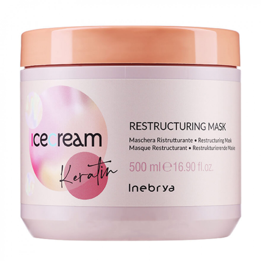 Inebrya Маска відновлююча з кератином Inebrya Keratin Restructuring Mask, 500 мл