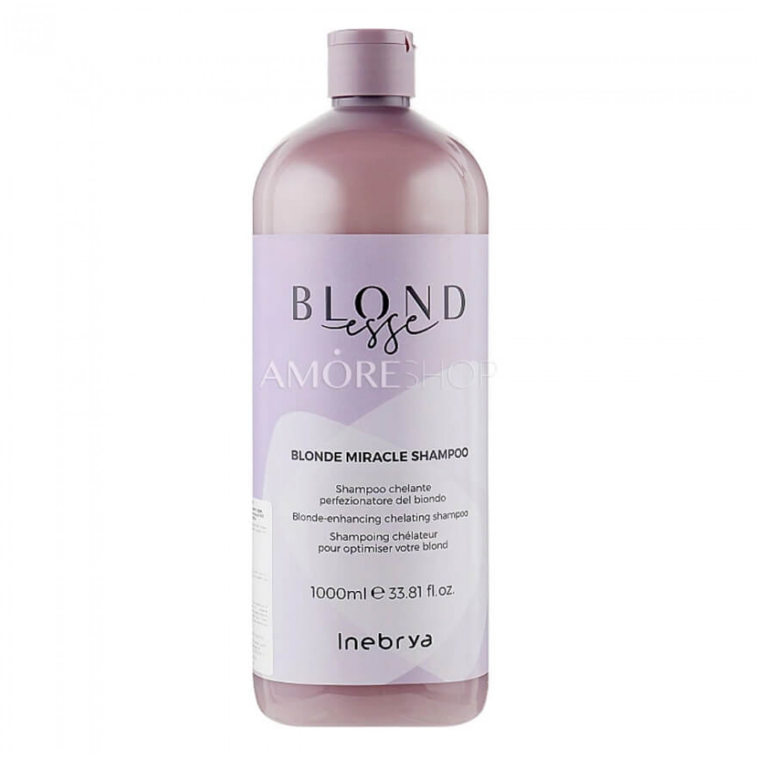 Inebrya Хелатирующий шампунь для блонд Inebrya Blonde Miracle Shampoo, 1000 ml НФ-00022747