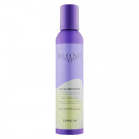 Мусс-кондиционер для русого, освещенного или седого вол. Inebrya Blondesse No-Yellow Mousse, 250 ml