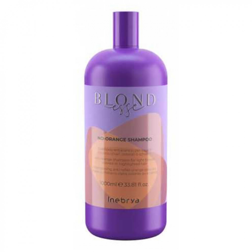 Inebrya Шампунь для блонду анти оранж Inebrya Blondesse No-Orange Shampoo, 1000 мл