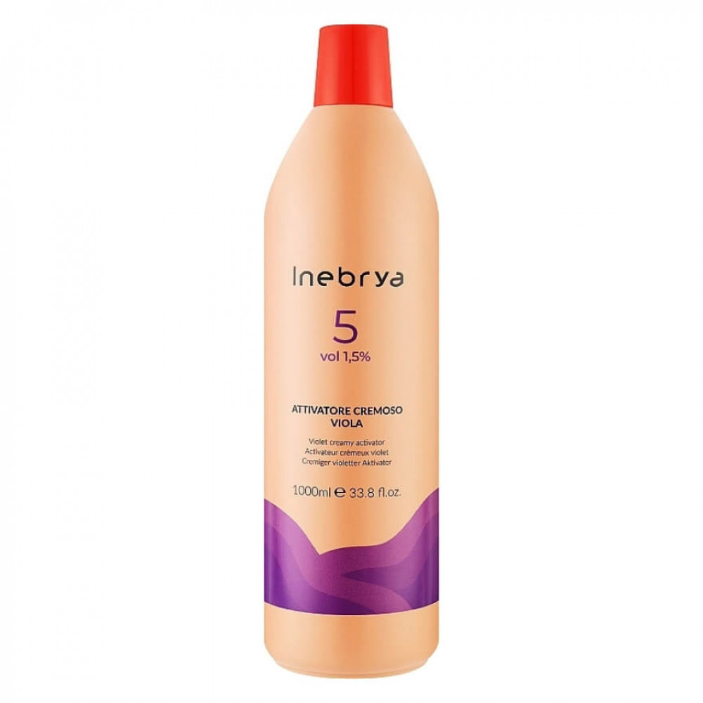 Кремовий активатор 5 Vol Inebrya Violet Creamy Activator, 1,5 %, 1000 ml