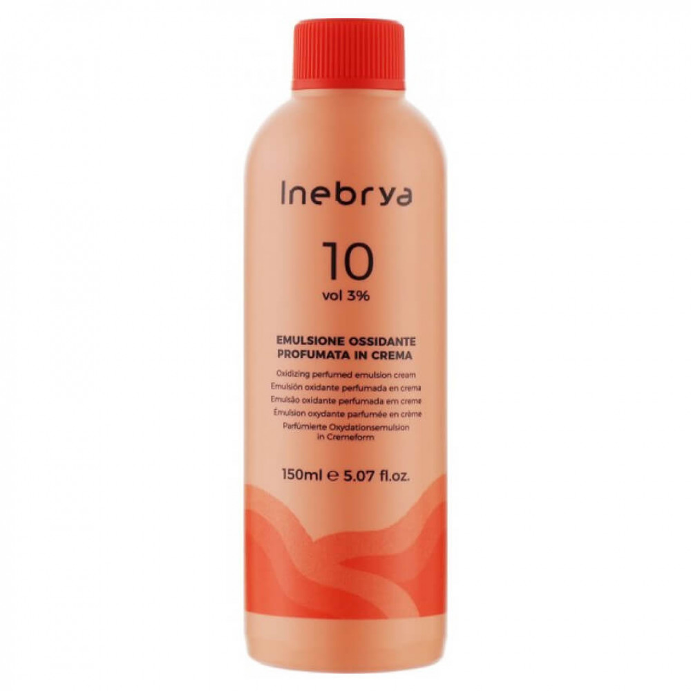 Inebrya Парфумована окислювальна емульсія Inebrya Color 10 Vol Oxidizing Perfumed Emulsion Cream 3%, 150 мл