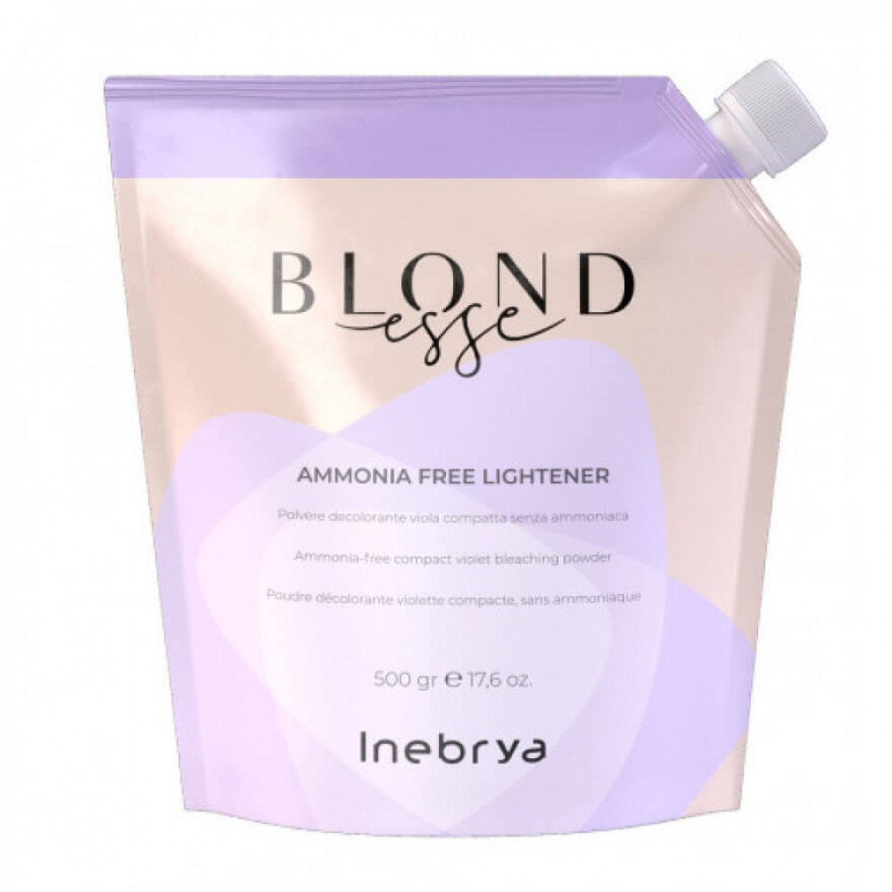 Фіолетова пудра без аміаку Inebrya Blondesse Аmmonia Free Lightener- 7 Tones, 500 гр