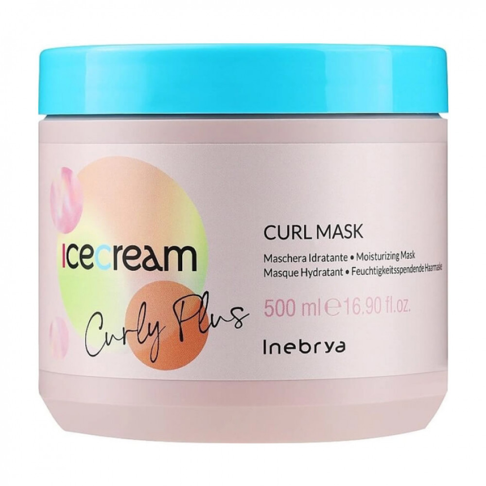 NEW Inebrya Маска для вьющихся волос и волос с химической завивкой Inebrya Ice Сream Сurl Mask, 500 мл