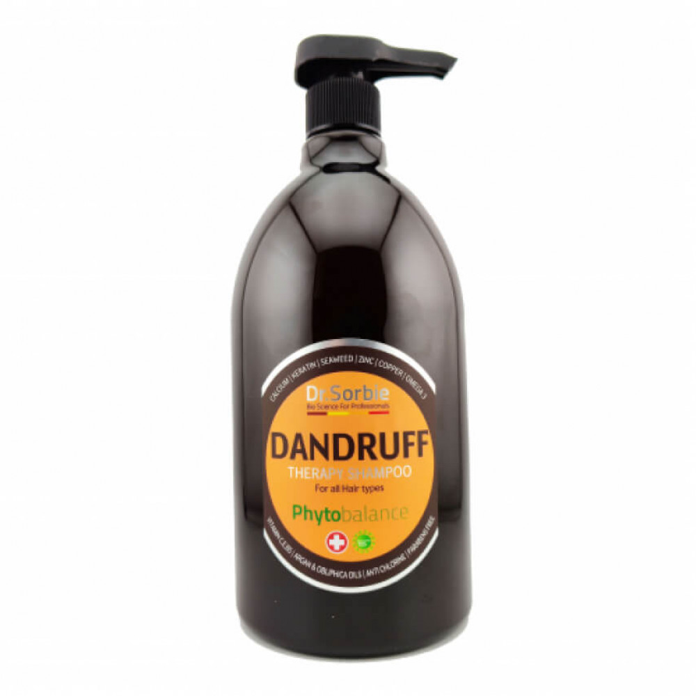 Dr.Sorbie Dandruff Shampoo терапевтичний шампунь проти лупи для всих типів волосся, 1000 ml