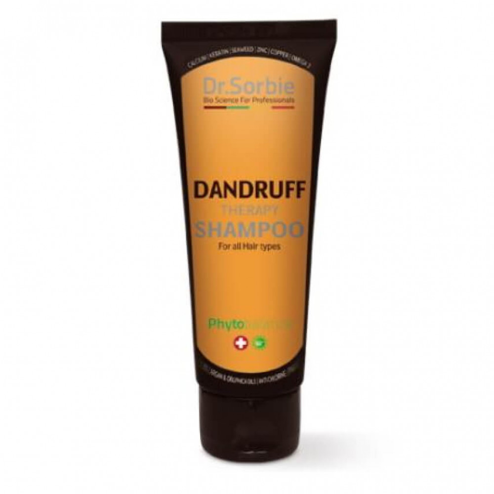 Dr.Sorbie Dandruff Shampoo терапевтический шампунь против перхоти для волос всех типов, 75 ml