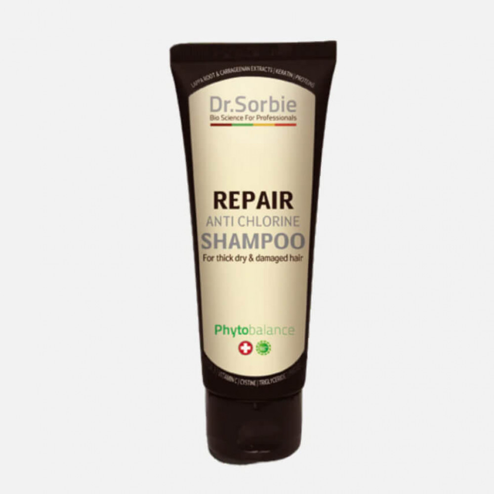 Dr.Ѕогbiе Repair – Anti chlorine shampoo Відновлючий шампунь, 75 мл