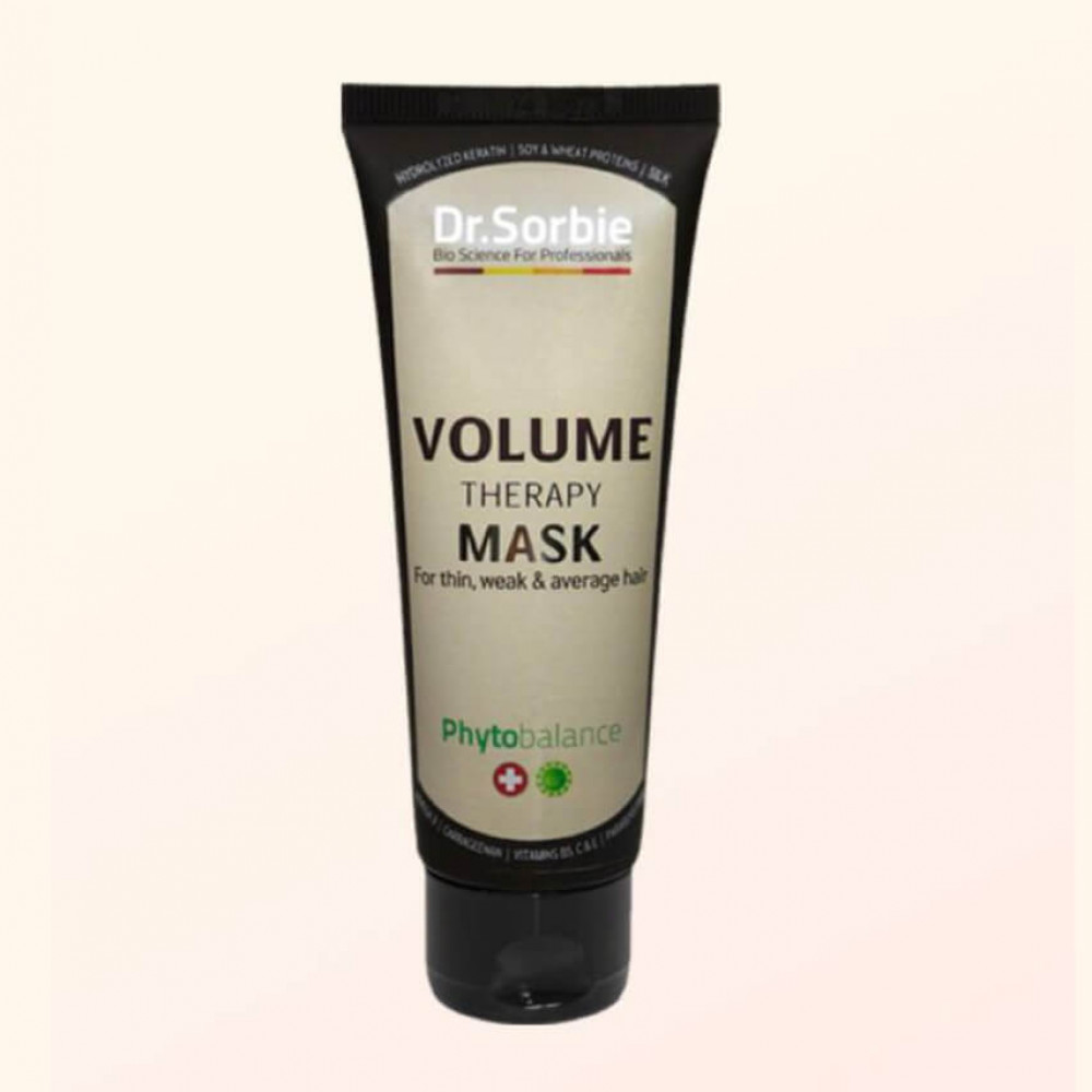 Dr.Ѕогbiе Volume therapy mask Терапевтична маска для волосся, 75 мл