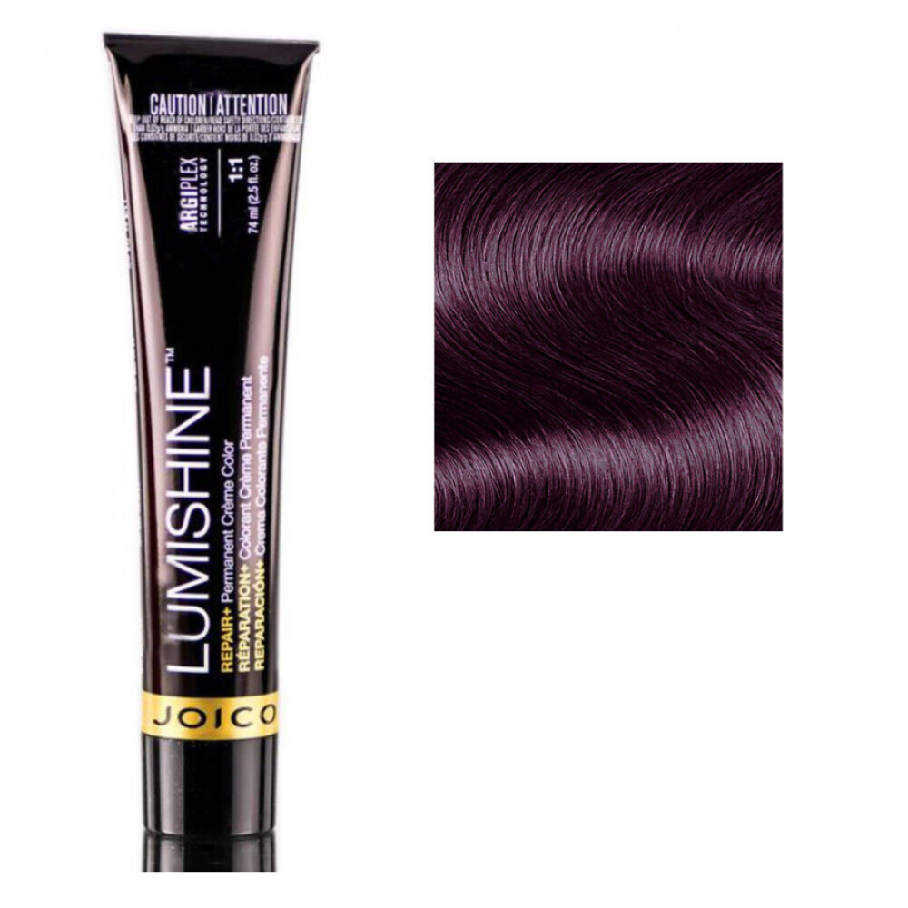 JOICO LumiShine Permanent Crème JOICO 3VV (3.22) темно-коричневий, яскраво-фіолетовий, 74 ml