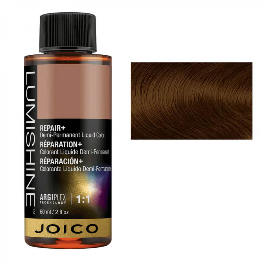 JOICO LumiShine Demi Liquid 5NG (5.03) светло-коричневый натуральный, золотистый, 60 ml