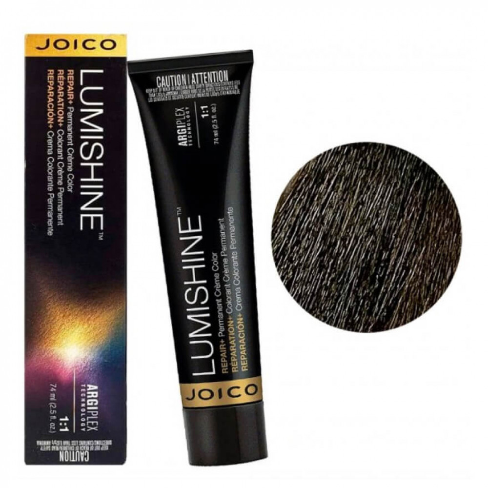 JOICO LumiShine Permanent Crème JOICO 6NA (6.01) темний натуральний блонд, попелястий, 74 ml