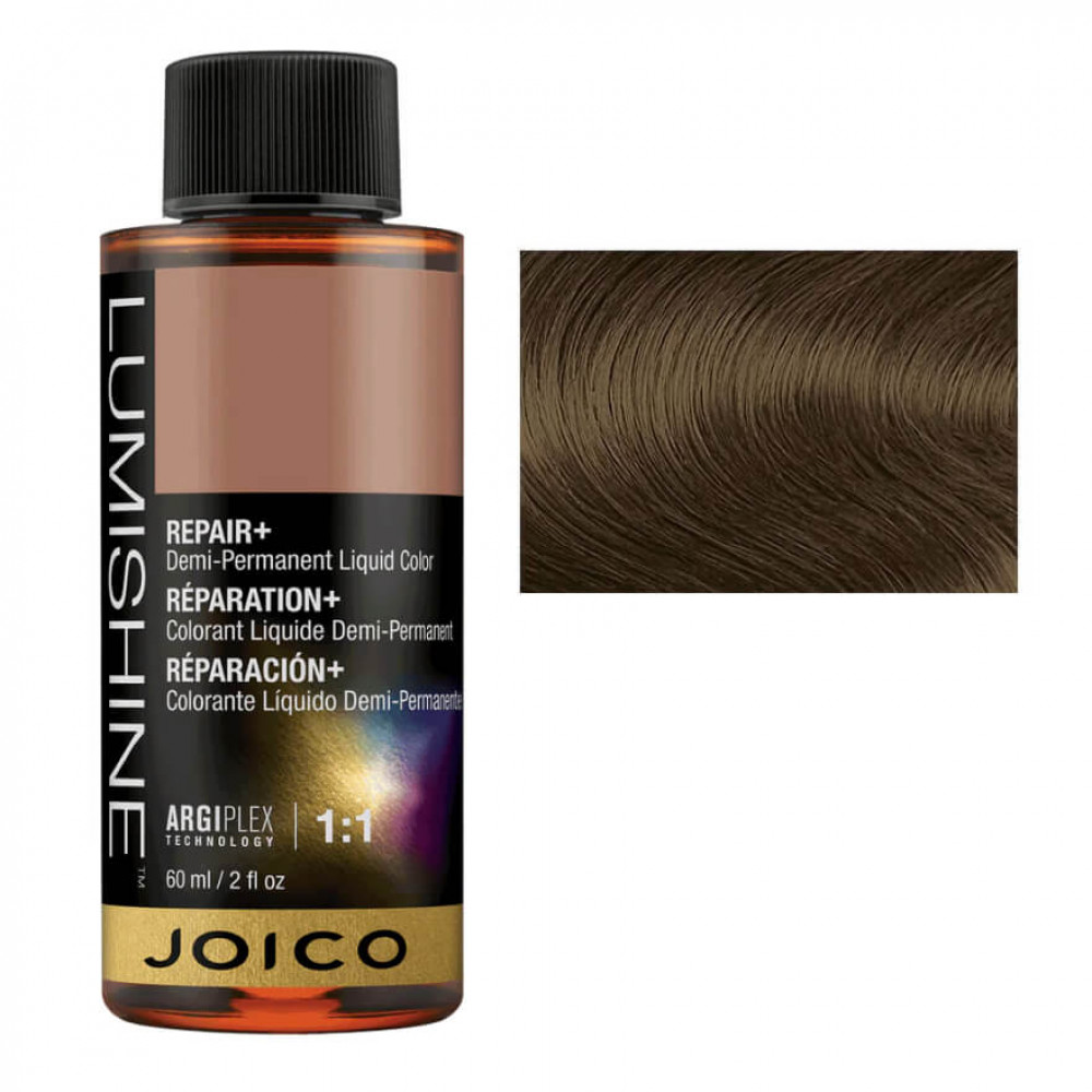 JOICO LumiShine Demi Liquid 6NA (6.01) темний натуральний блонд, попелястий, 60 ml