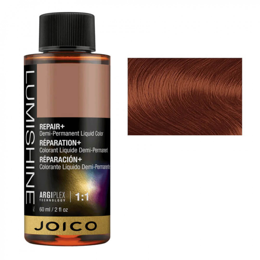 JOICO LumiShine Demi Liquid 6NC (6.04) темний натуральний блонд, мідний, 60 ml