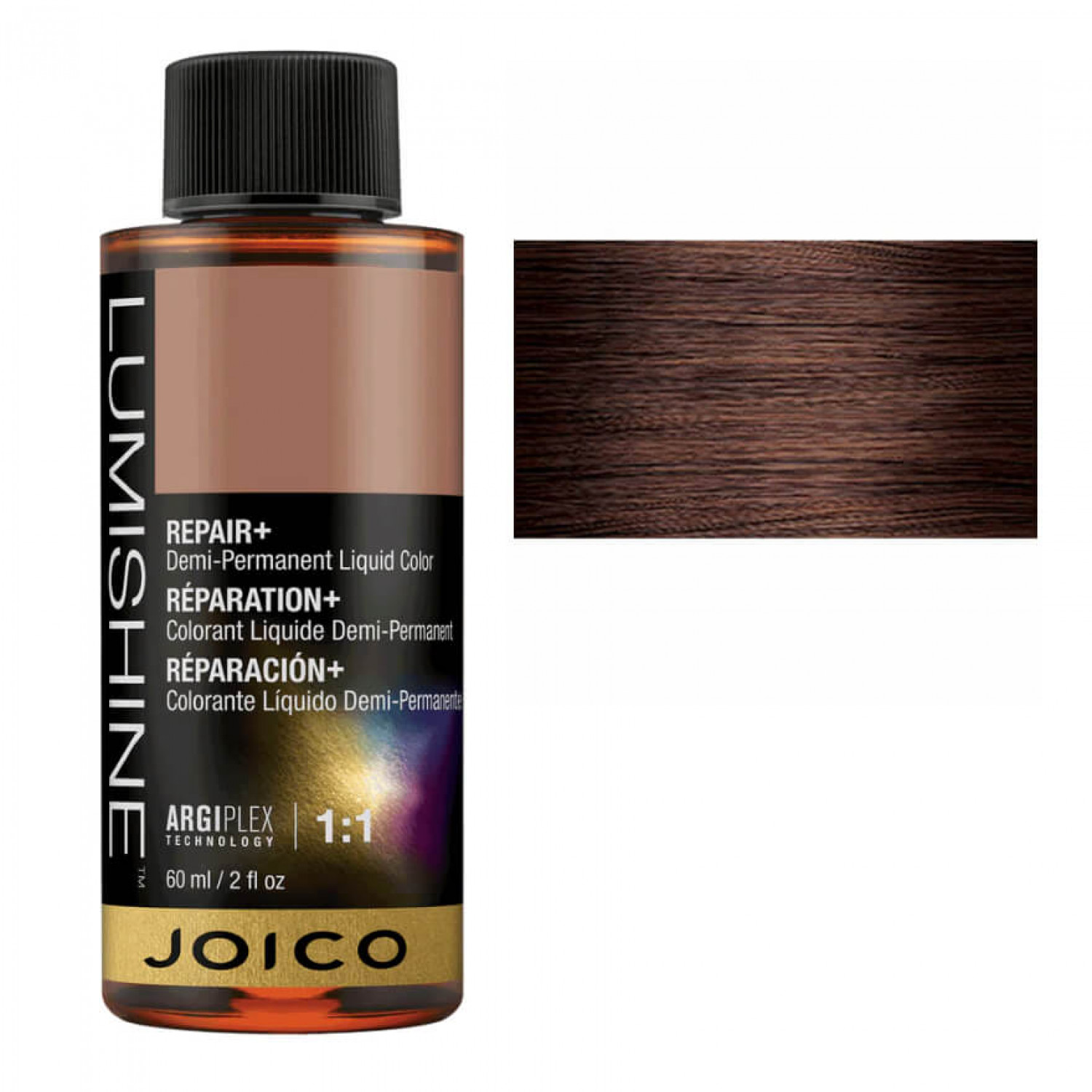 JOICO LumiShine Demi Liquid 6NWB (6.07) темный натуральный блонд, теплый бежевый, 60 ml НФ-00017372