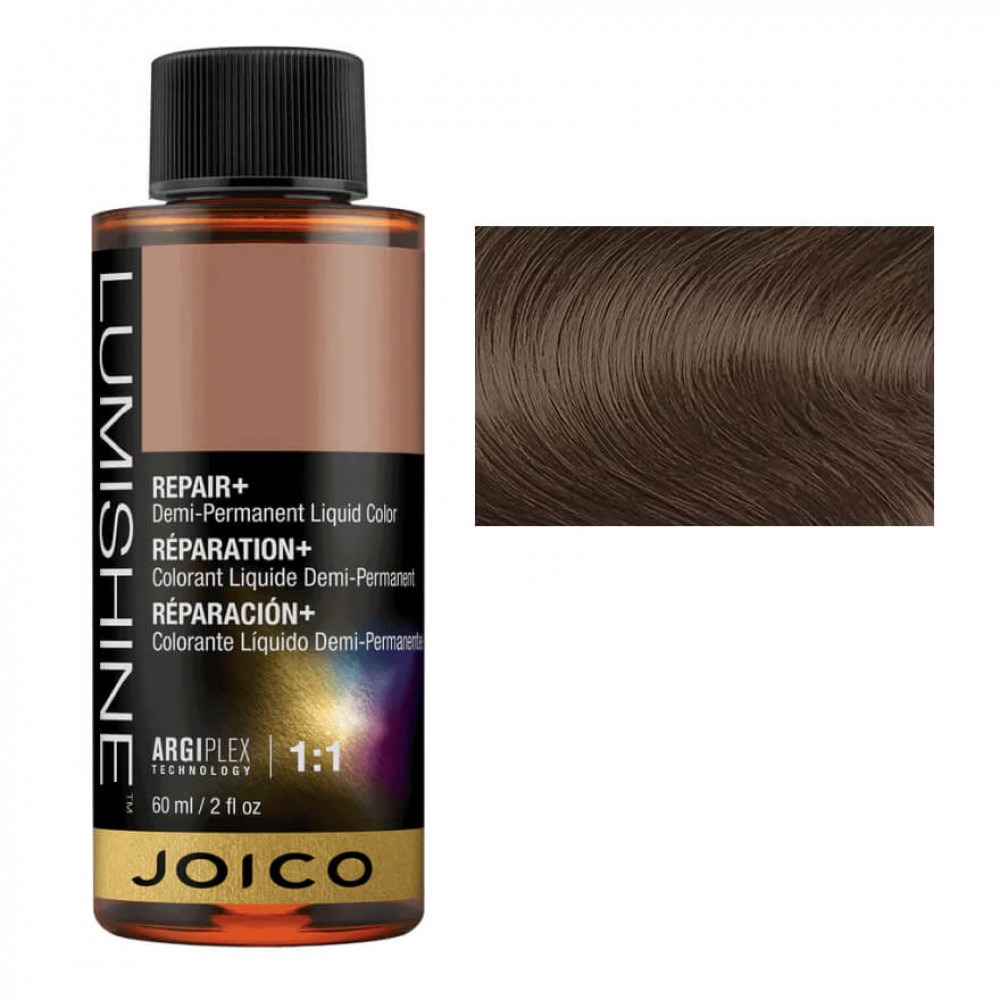 JOICO LumiShine Demi Liquid 6N (6.0) темный натуральный блонд, 60 ml