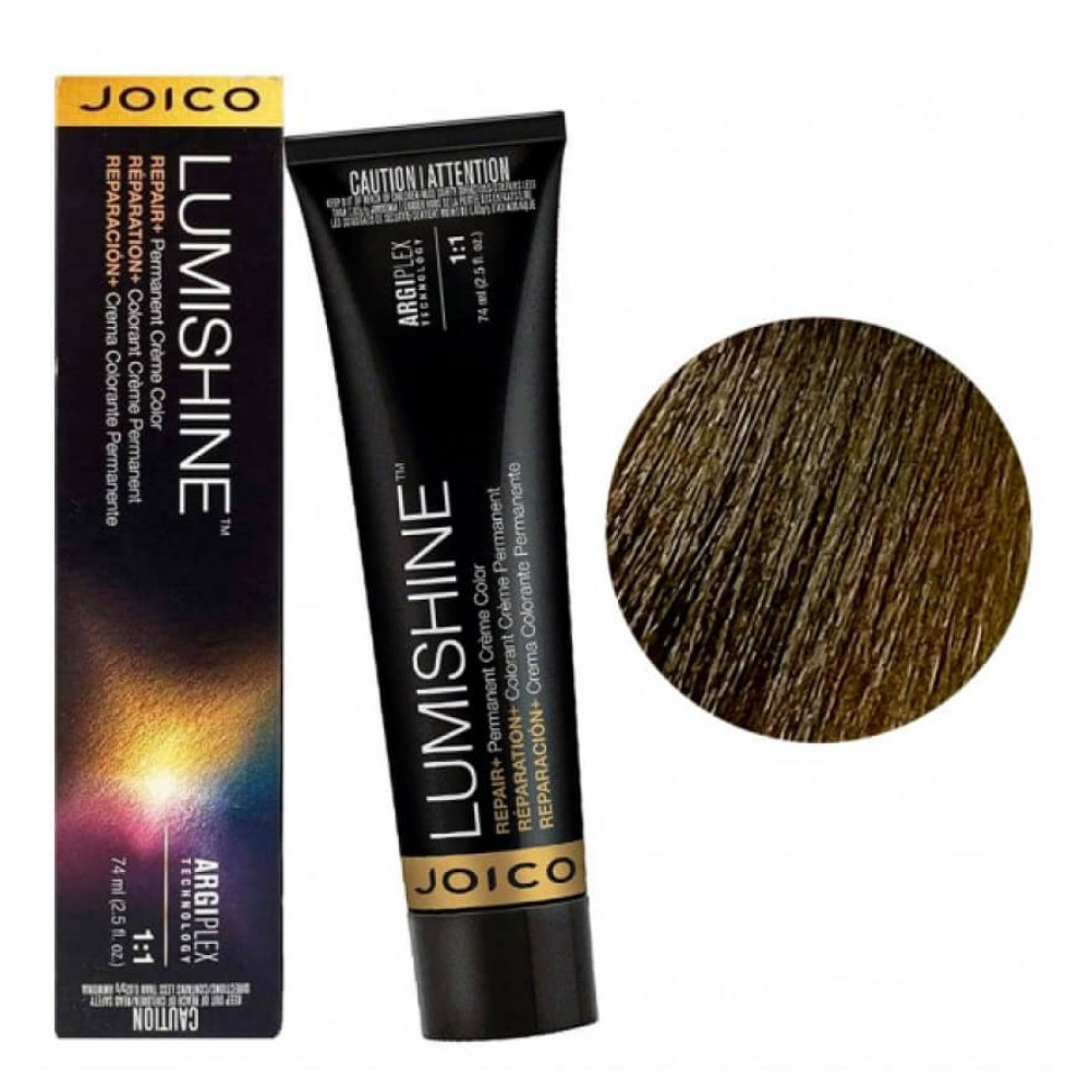 JOICO LumiShine Permanent Crème JOICO 7NA (7.01) середній натуральний блонд, попелястий, 74 ml