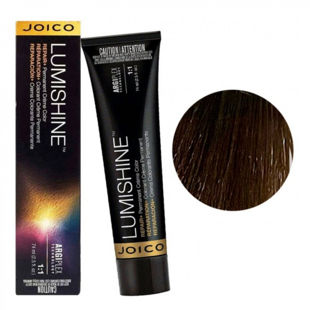 JOICO LumiShine Permanent Crème JOICO 7BA (7.8) блакитний попіл, середній блонд, 74 ml