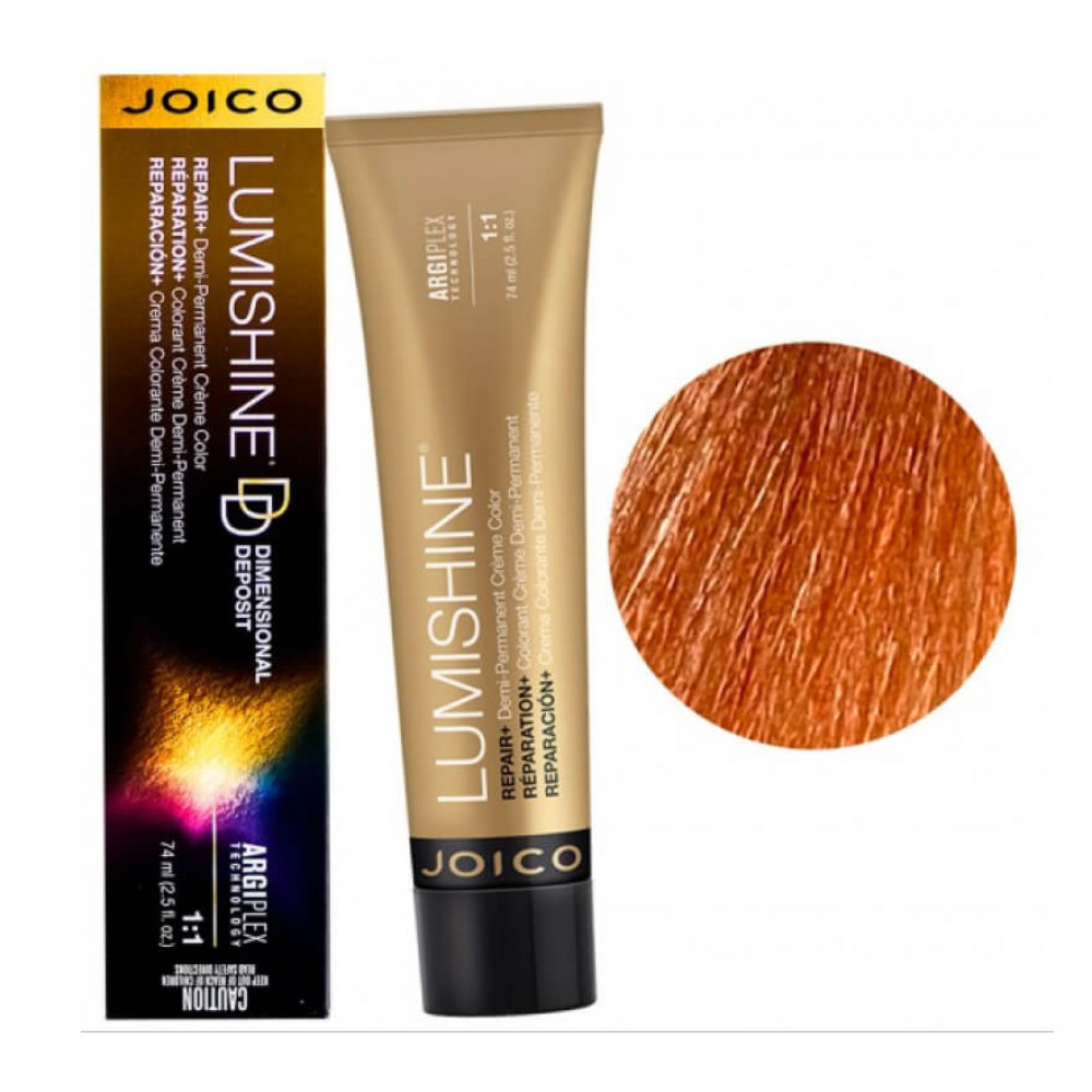 JOICO LumiShine Dimensional Deposit Crème 8NRG (8.063) натуральний блонд, червоно-золотистий DD, 74 ml