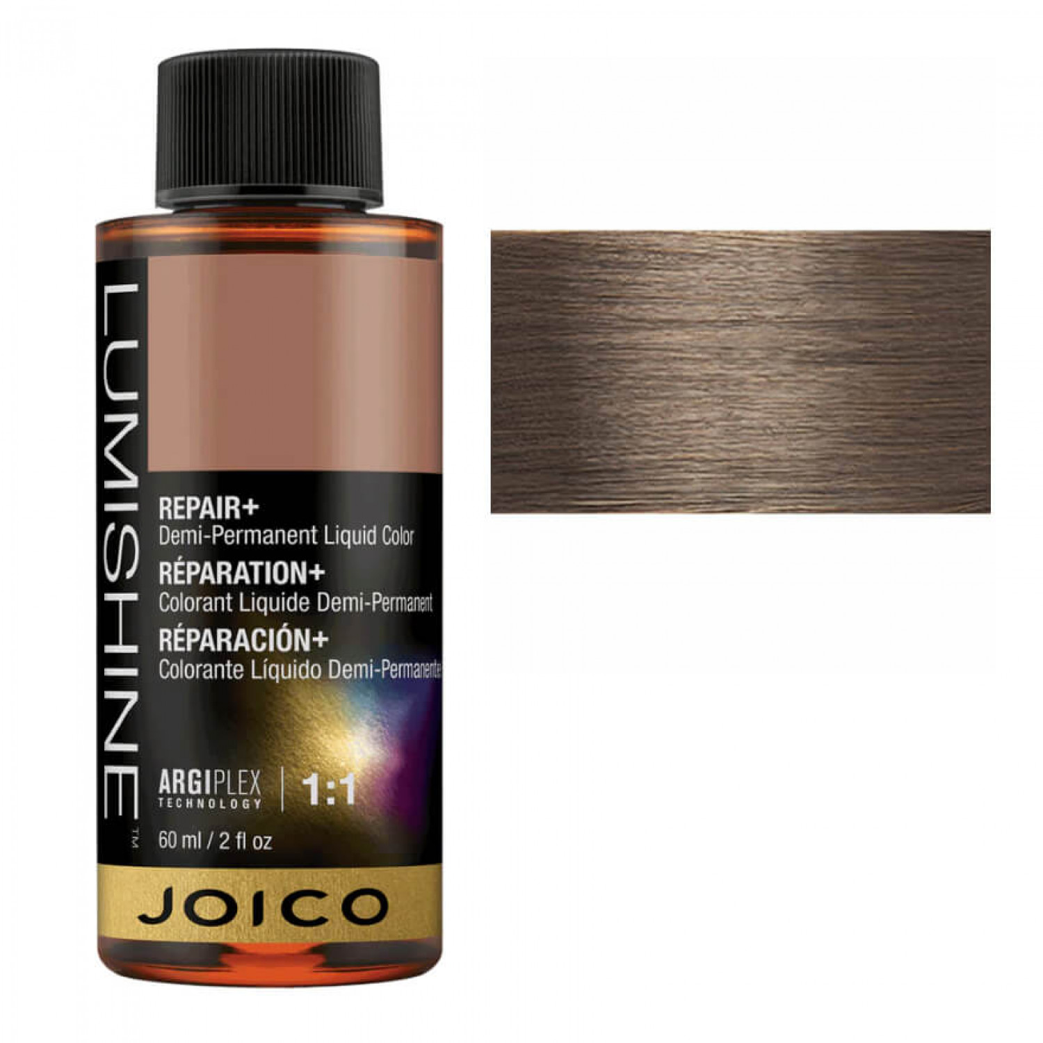 JOICO LumiShine Demi Liquid 8N (8.0) натуральный блонд, 60 ml НФ-00017336