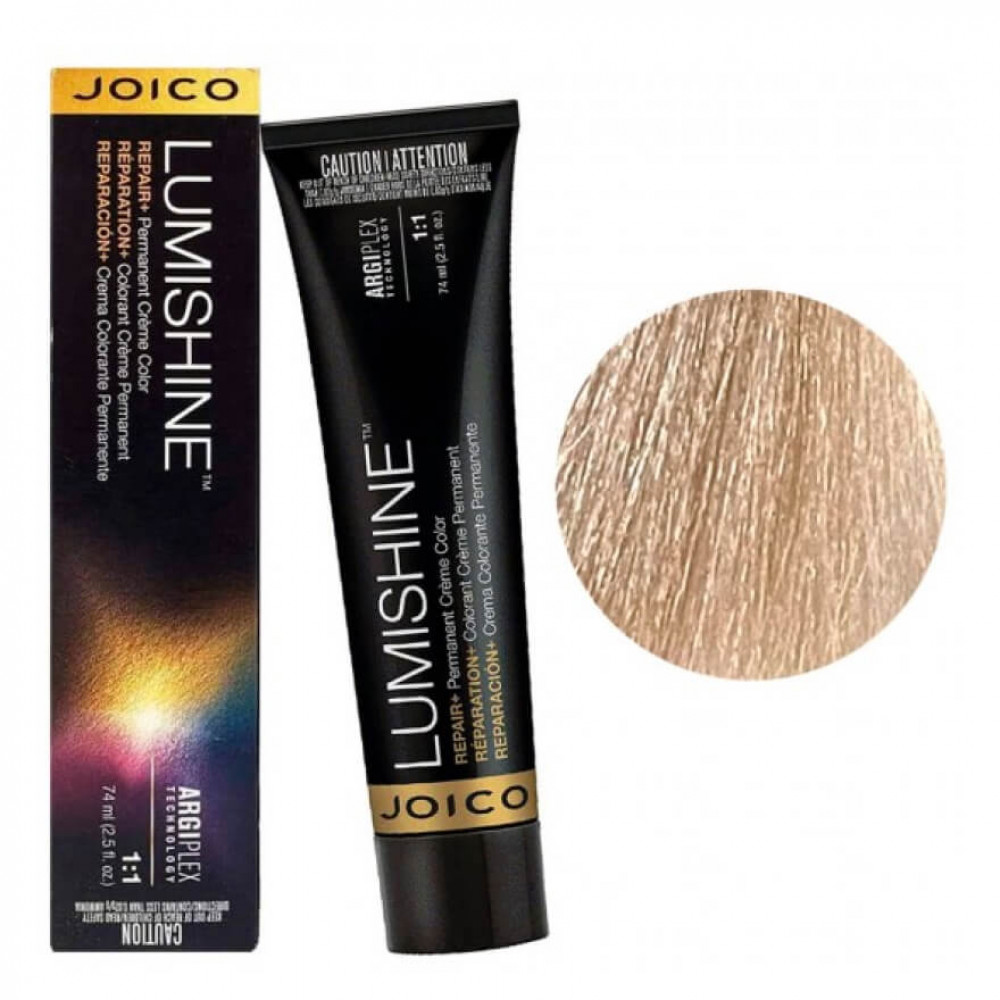 JOICO LumiShine Permanent Crème JOICO 9BA (9.8) блакитний попіл, світлий блонд, 74 ml