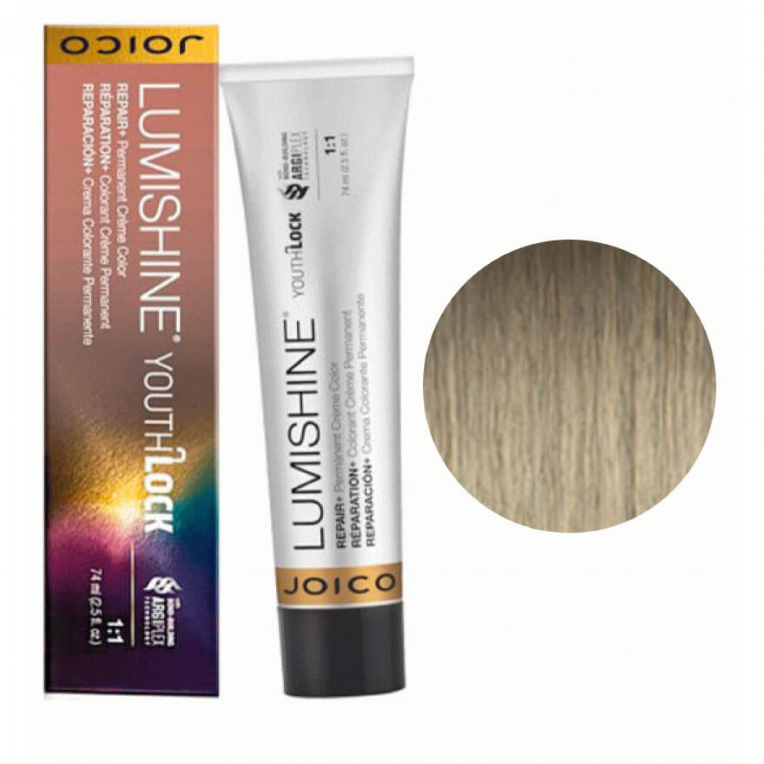 Joico LumiShine Youth Lock Permanent crème 9NNA (9.001) светлый натуральный блонд, натурально пепельный, 75 ml НФ-00017245