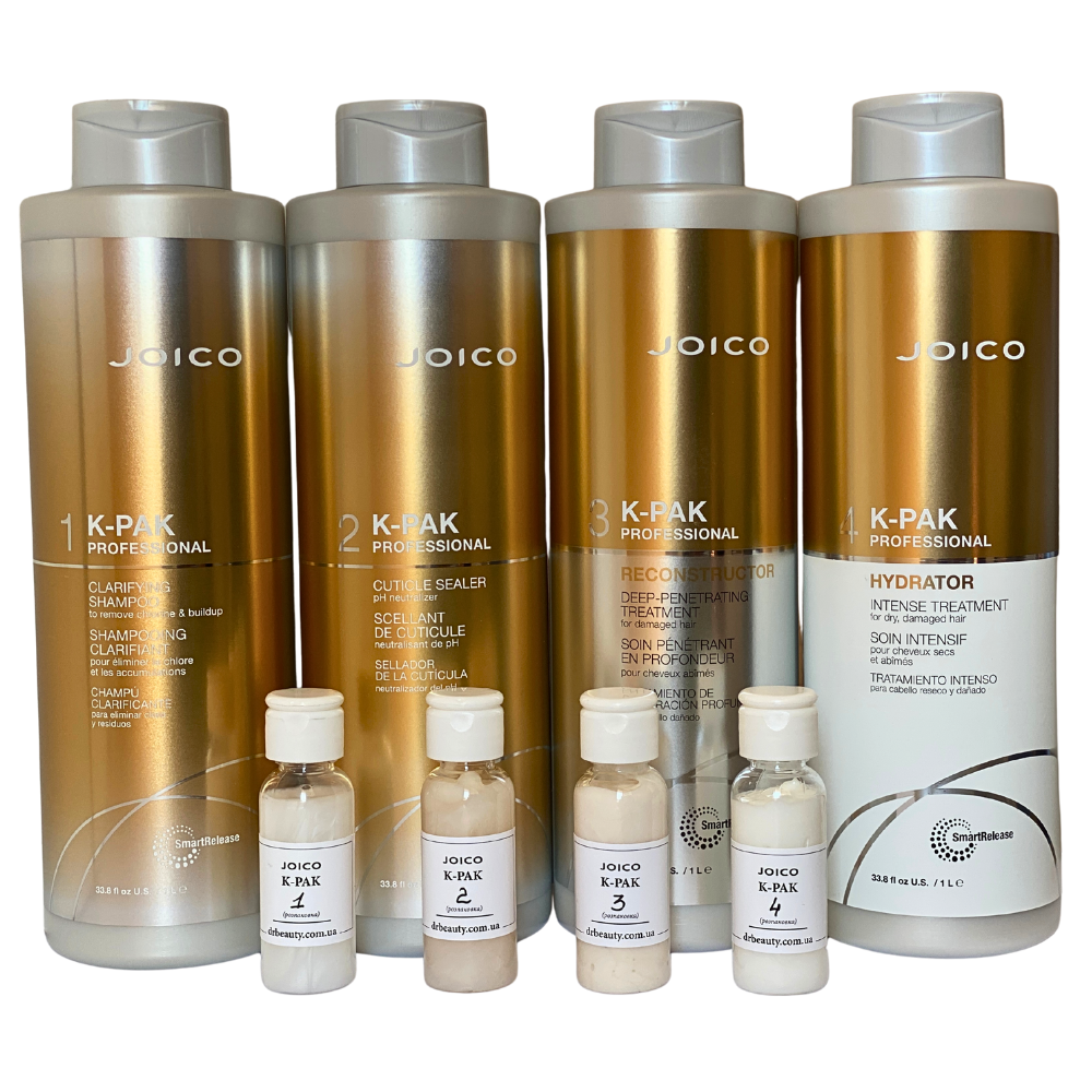 JOICO Система для реконструкції волосся Joico 4-Step System Repair Hair Treatment, 4*30 ml