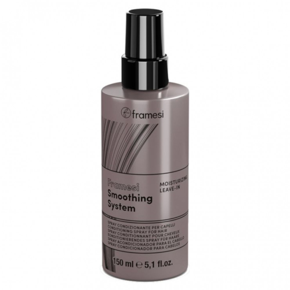 Framesi Smoothing System Moisturizing Leave-In Спрей для поддержания эффекта гладкости волос, 150 ml